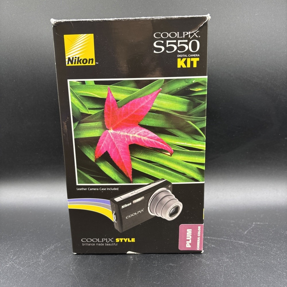 NIKON COOLPIX S550 Digital Camera Battery Charger with Box